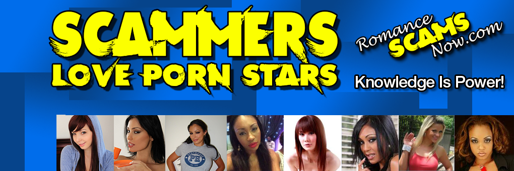 Adult Stars Scammers Love on Facebook from Romance Scams Now!